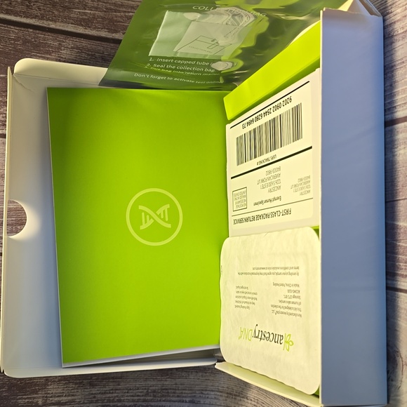 Official Ancestry DNA Kit- New Open Box sample collection sealed** - Picture 4 of 5